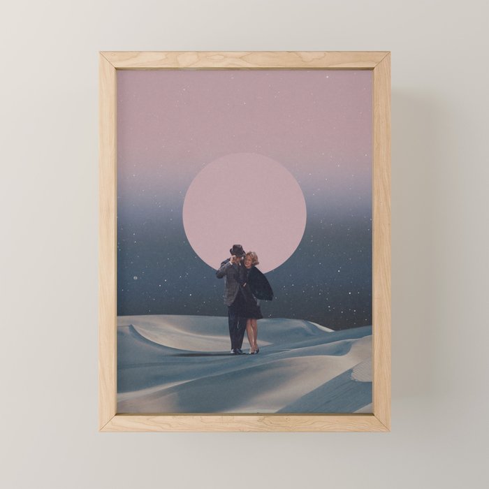 It is our chance to Leave forever - Vertical version Mini Art Print Gallery Image 1