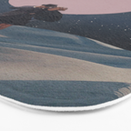 It is our chance to Leave forever - Vertical version Bath Mat Gallery Image 3