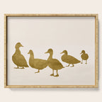 Golden Ducks Serving Tray Gallery Image 1