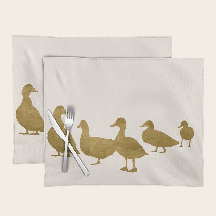 Golden Ducks Placemat Gallery Image 1