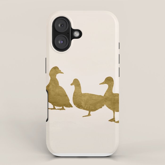 Golden Ducks iPhone Case Gallery Image 1