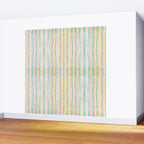 Playful rainbow stripes Wall Mural Gallery Image 2