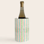 Playful rainbow stripes Wine Chiller Gallery Image 1