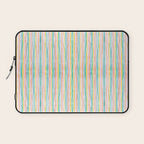 Playful rainbow stripes Laptop Sleeve Gallery Image 1