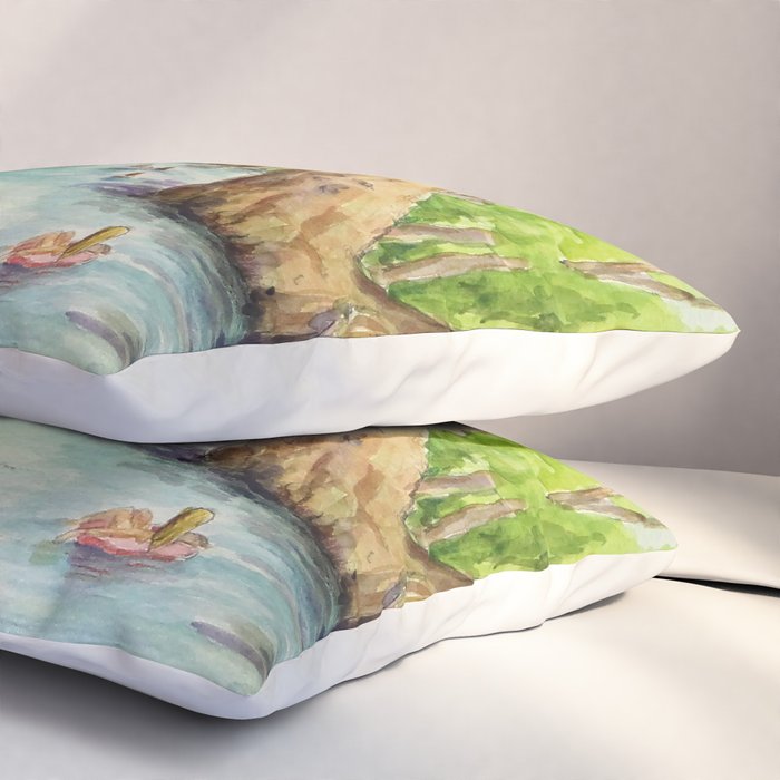 Blue Hole Wimberley Texas Pillow Sham Gallery Image 3
