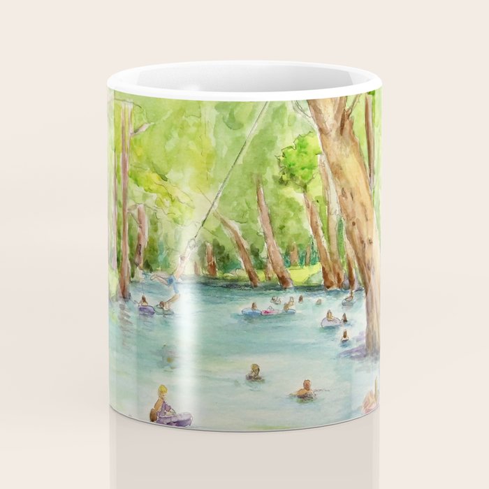 Blue Hole Wimberley Texas Coffee Mug Gallery Image 4