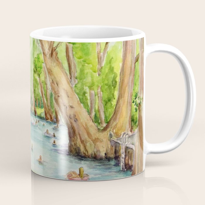 Blue Hole Wimberley Texas Coffee Mug Gallery Image 1