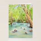Blue Hole Wimberley Texas Stationery Card Gallery Image 2