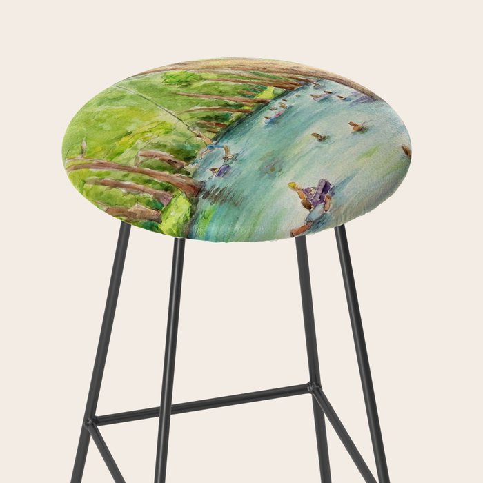 Blue Hole Wimberley Texas Stool Gallery Image 2