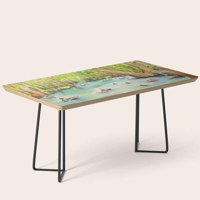 Blue Hole Wimberley Texas Coffee Table Gallery Image 1