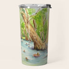 Blue Hole Wimberley Texas Travel Mug Gallery Image 2