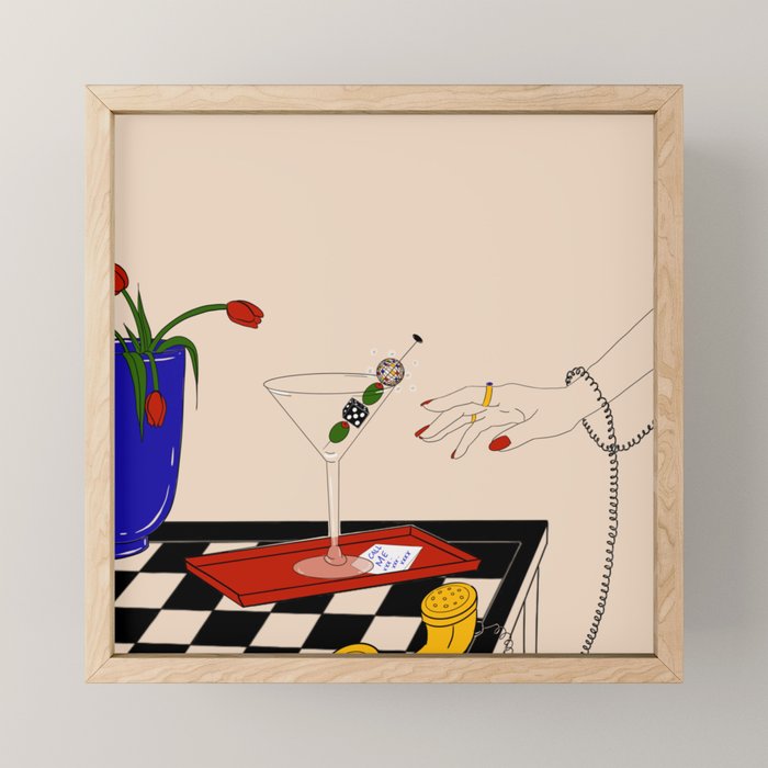 call me Mini Art Print Gallery Image 1