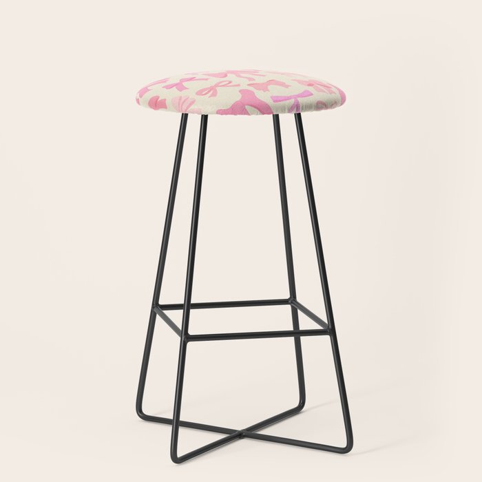 Pink Bows Stool Gallery Image 1