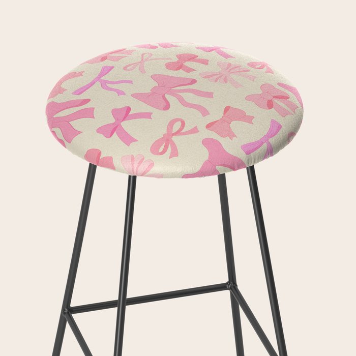 Pink Bows Stool Gallery Image 2
