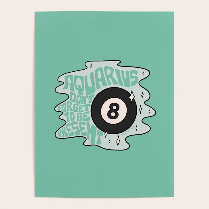 Aquarius Magic 8 Ball Poster Gallery Image 4