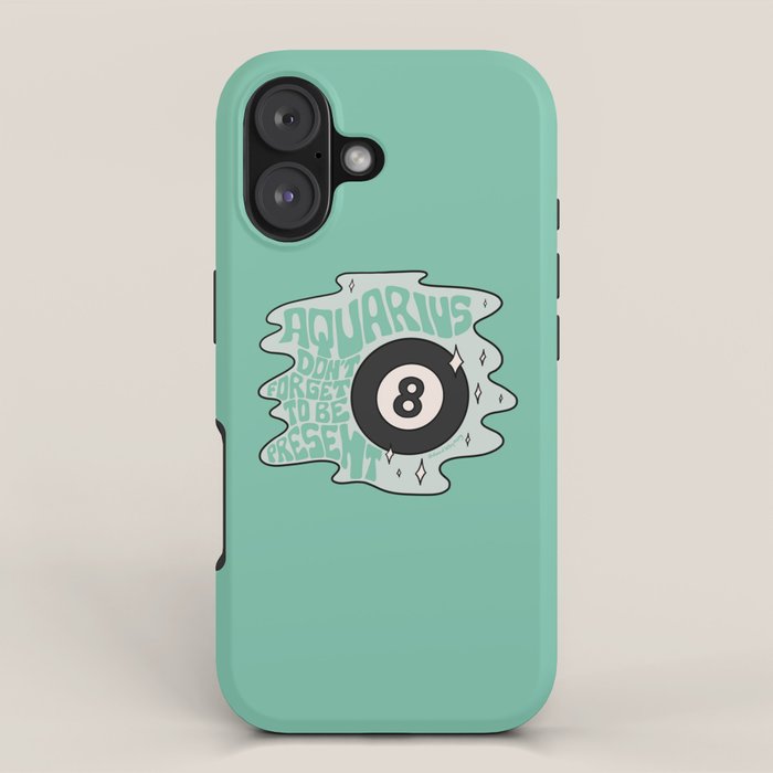 Aquarius Magic 8 Ball iPhone Case Gallery Image 1