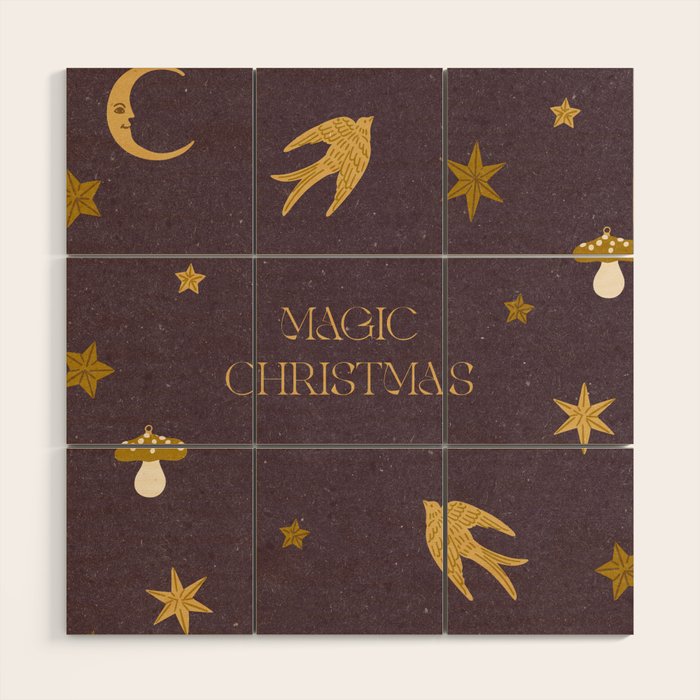 Magic Christmas Wood Wall Art Gallery Image 1