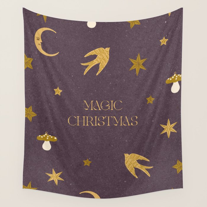 Magic Christmas Wall Tapestry Gallery Image 4