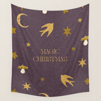 Magic Christmas Wall Tapestry Gallery Image 4