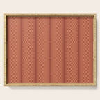 Elysian V Terracotta Serving Tray Gallery Image 1