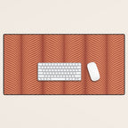 Elysian V Terracotta Desk Mat Gallery Image 1
