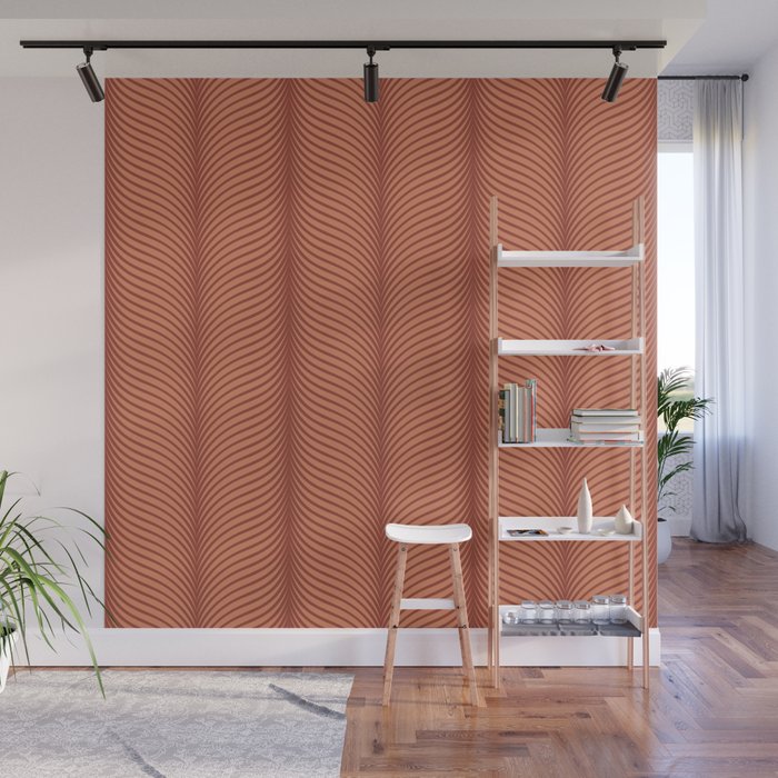 Elysian V Terracotta Wall Mural Gallery Image 1