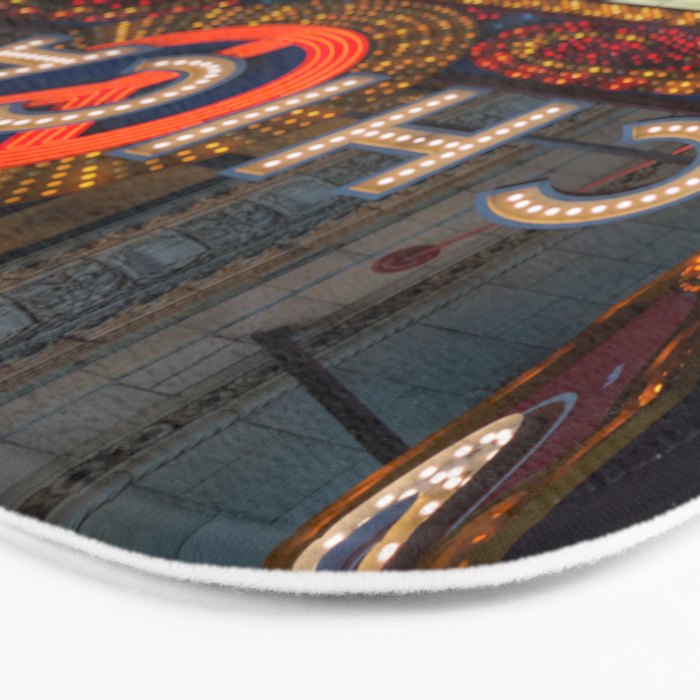 Glowing Chicago Bath Mat Gallery Image 3