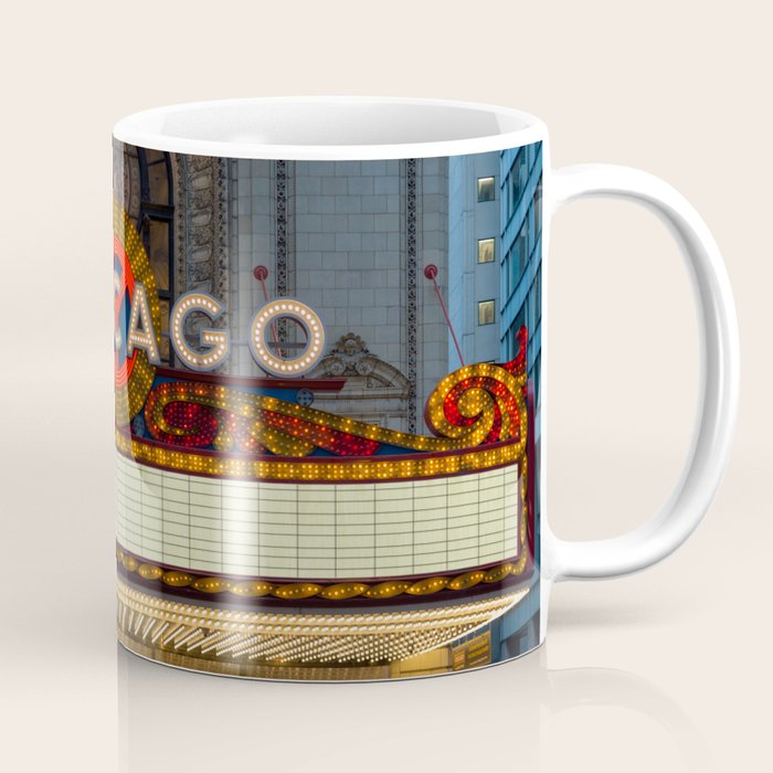 Glowing Chicago Coffee Mug Gallery Image 1