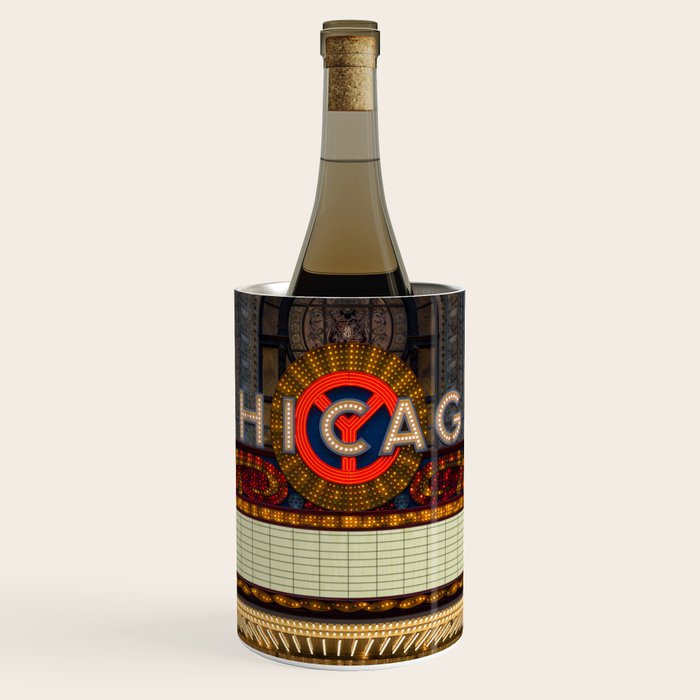 Glowing Chicago Wine Chiller Gallery Image 1