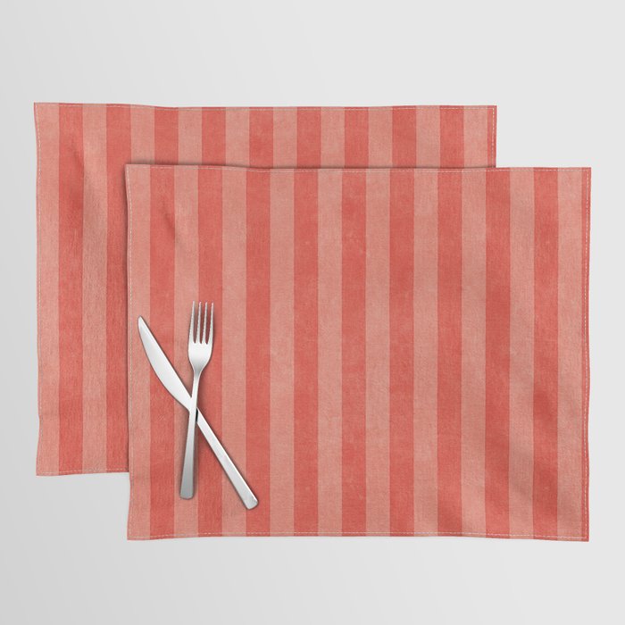 STRIPES - 004 - red Placemat Gallery Image 1