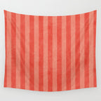 STRIPES - 004 - red Wall Tapestry Gallery Image 4