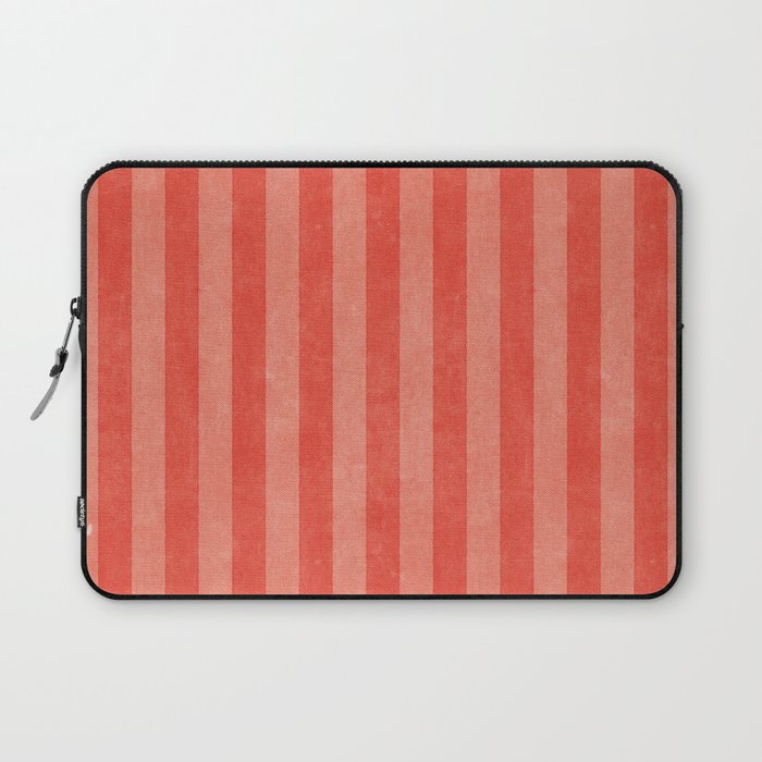 STRIPES - 004 - red Laptop Sleeve Gallery Image 1