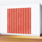 STRIPES - 004 - red Wall Mural Gallery Image 2