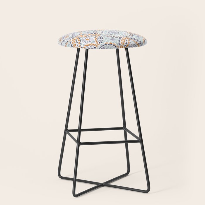 Artsy Leaf Symphony Stool Gallery Image 1