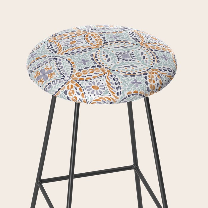 Artsy Leaf Symphony Stool Gallery Image 2