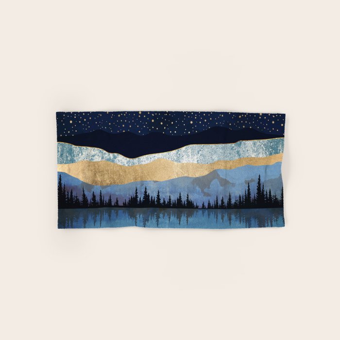 Midnight Lake Bath Towel Gallery Image 1