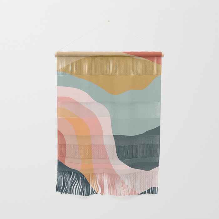 Minimal Landscape #9 - Modern Art Print Wall Hanging Gallery Image 1