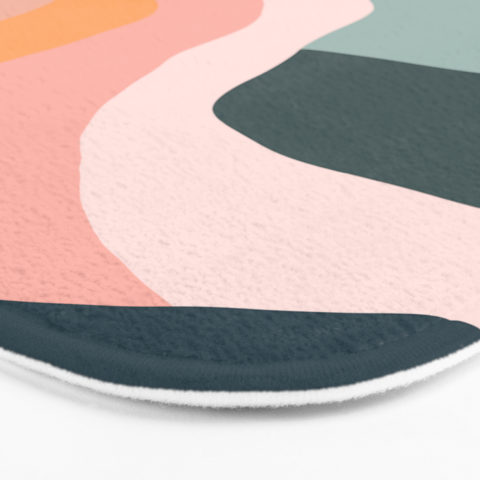 Minimal Landscape #9 - Modern Art Print Bath Mat Gallery Image 3