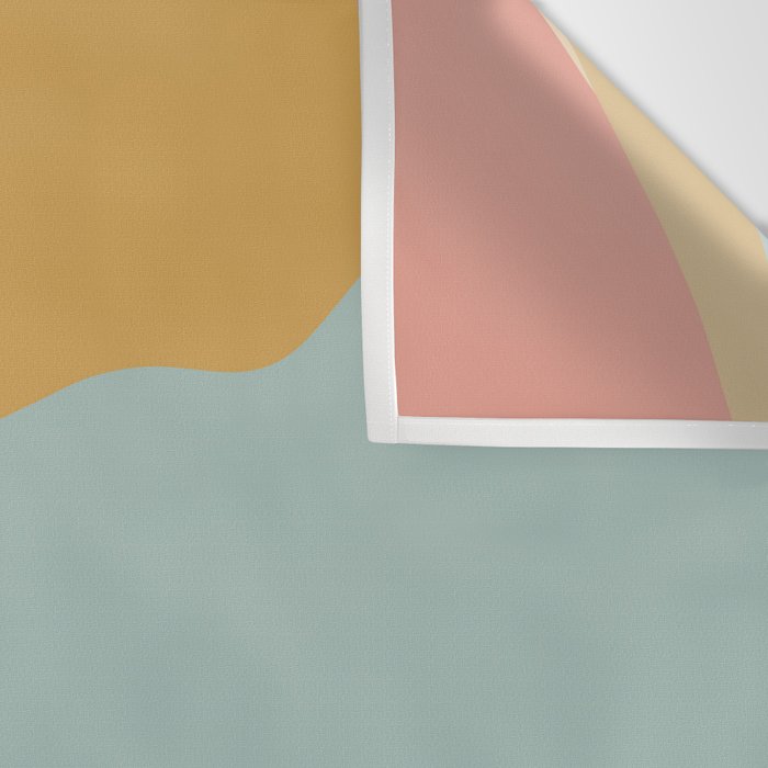Minimal Landscape #9 - Modern Art Print Wall Tapestry Gallery Image 3