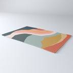 Minimal Landscape #9 - Modern Art Print Rug Gallery Image 3