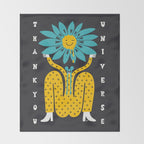 Thank You Universe Throw Blanket Gallery Image 2