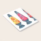 Retro Vibes - Warm Palette Notebook Gallery Image 3
