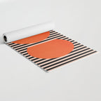 Abstraction_SUNSET_LINE_ART_Minimalism_001 Yoga Mat Gallery Image 2