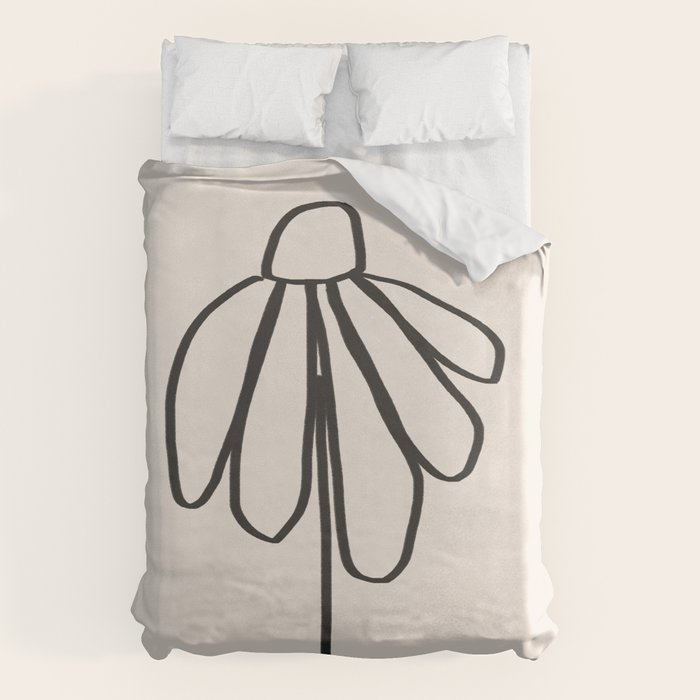 Minimal Flora #2 Duvet Cover Gallery Image 1