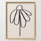 Minimal Flora #2 Serving Tray Gallery Image 1