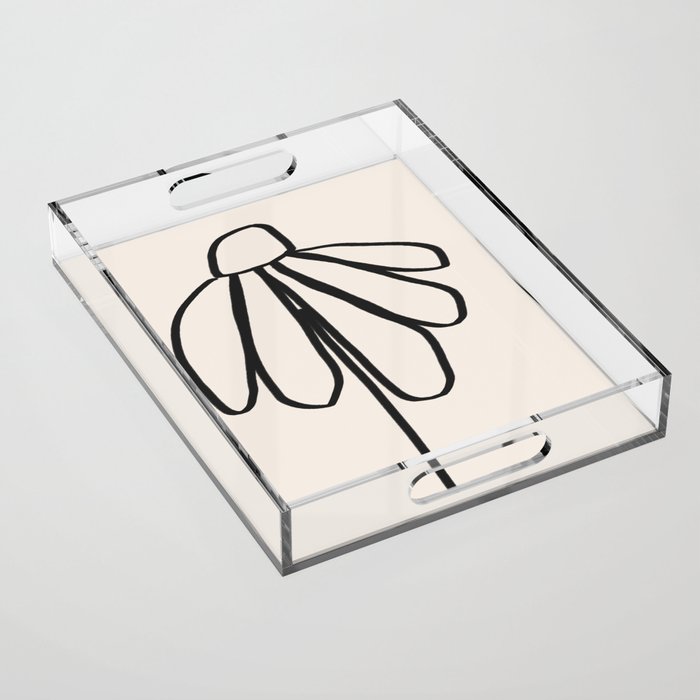 Minimal Flora #2 Acrylic Tray Gallery Image 1