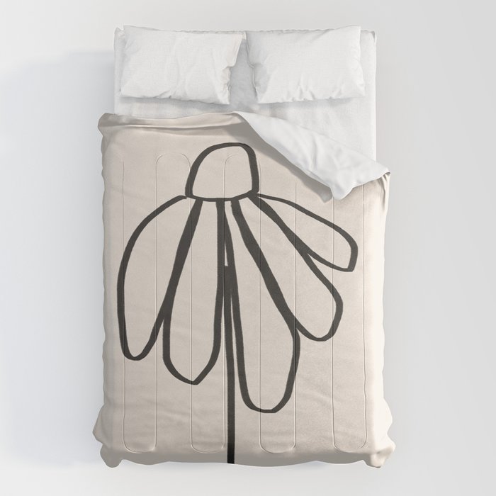 Minimal Flora #2 Comforter Gallery Image 6