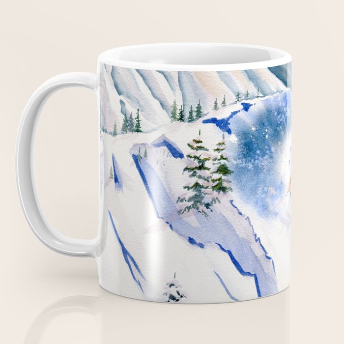 Powder Skiing 2 Coffee Mug Gallery Image 3