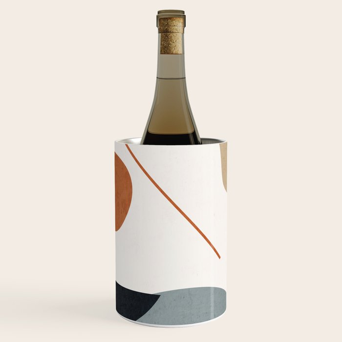 Abstract Minimal Shapes 29 Wine Chiller Gallery Image 1