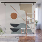 Abstract Minimal Shapes 29 Wall Mural Gallery Image 1